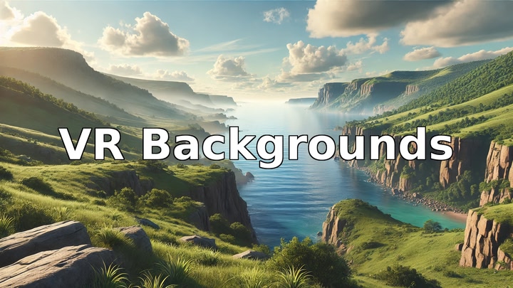 Foggy California Beach - VR Backgrounds