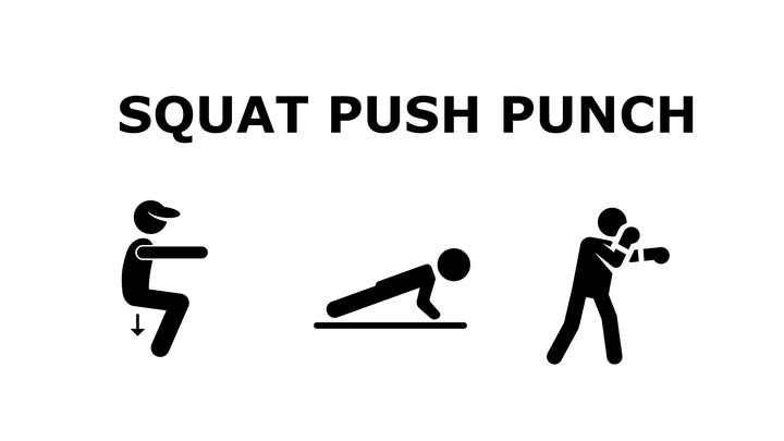 Squat Push Punch