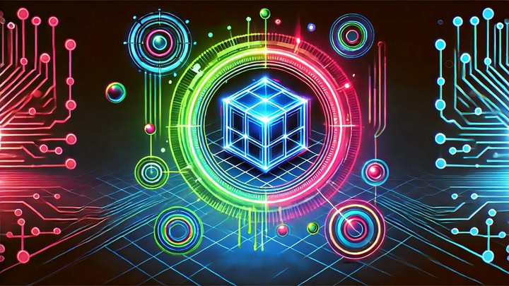 Neon Blocks