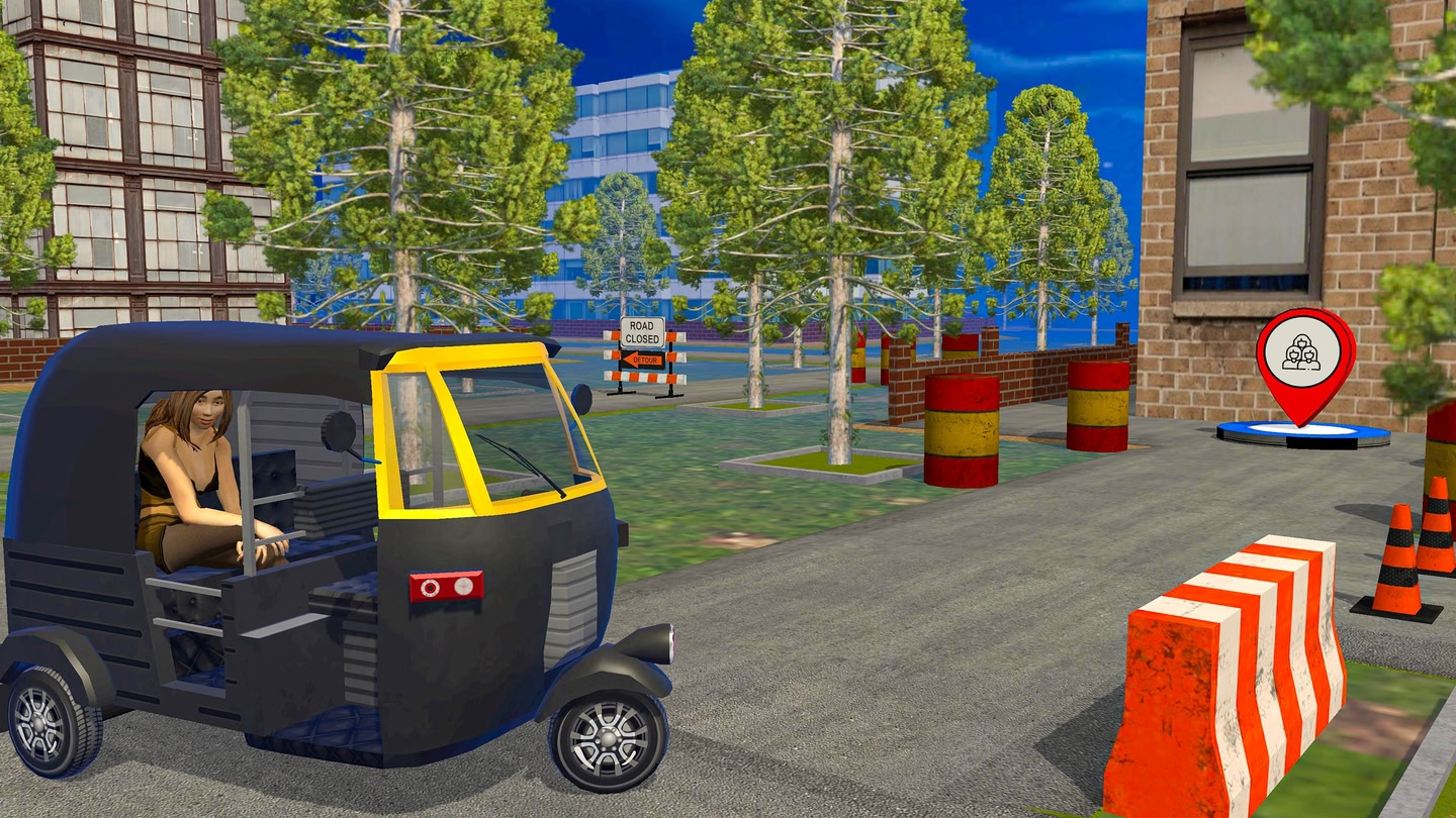 #2. Tuk Tuk Auto Rickshaw Driving (Meta) 由: FLAG GAME STUDIO