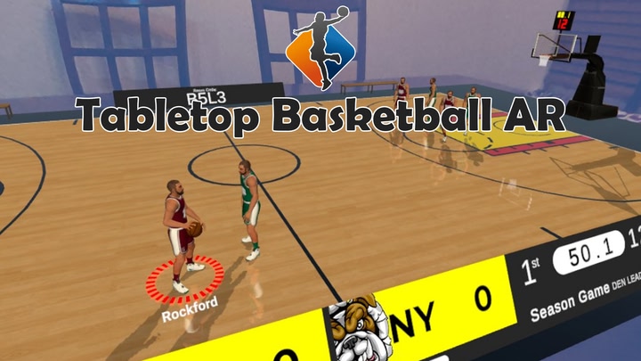 Tabletop Basketball AR