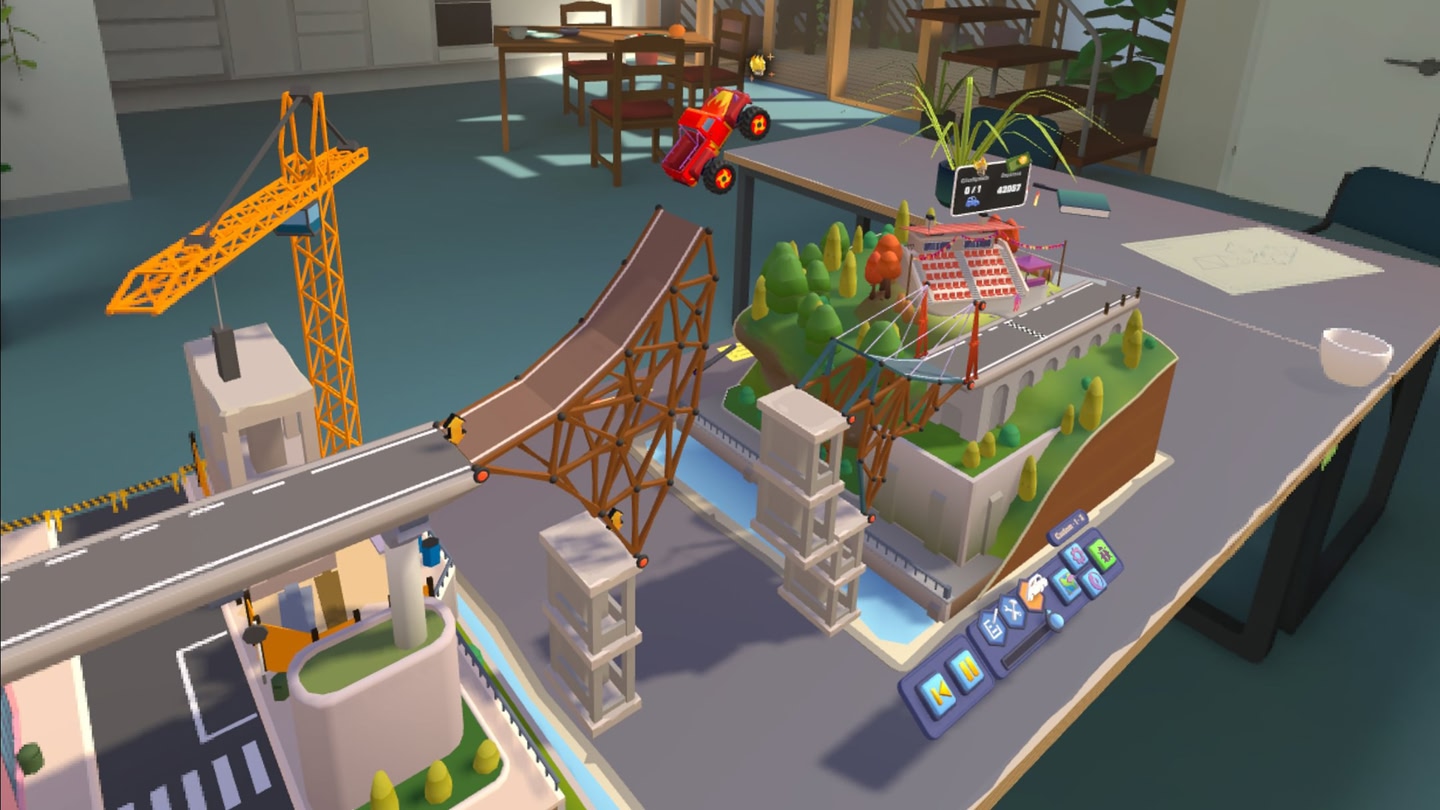 #4. Bridge Constructor Studio (Meta) بواسطة: ClockStone STUDIO