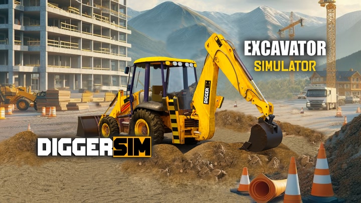 DiggerSim - Excavator & Heavy Equipment Simulator VR