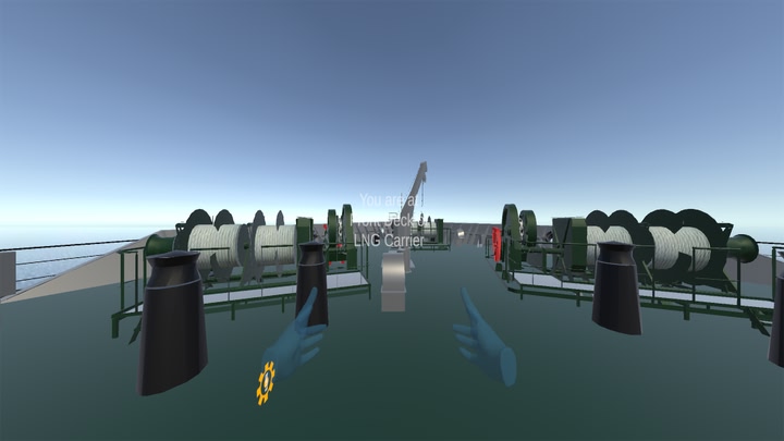 LNG Front Deck Tour