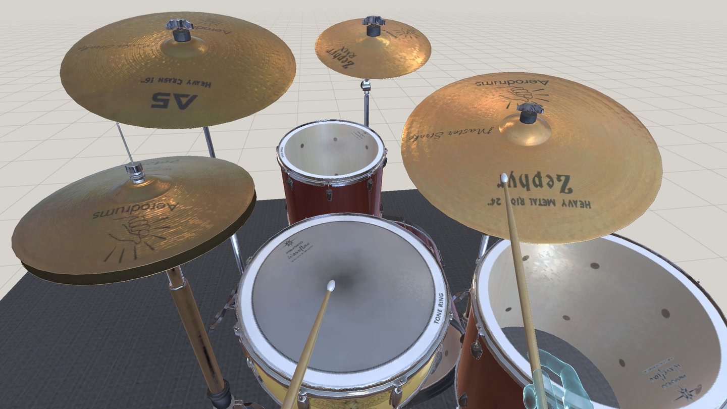 #2. Aerodrums 3D (Meta) 由: Aerodrums