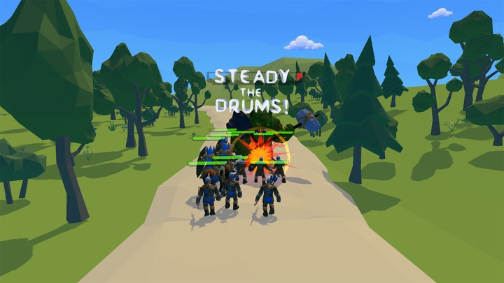 Steady the Drums!