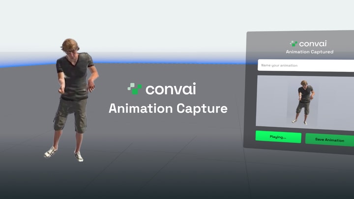 Convai Animation Capture