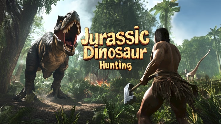 Jurassic Dinosaur Hunting: Fight Dinos