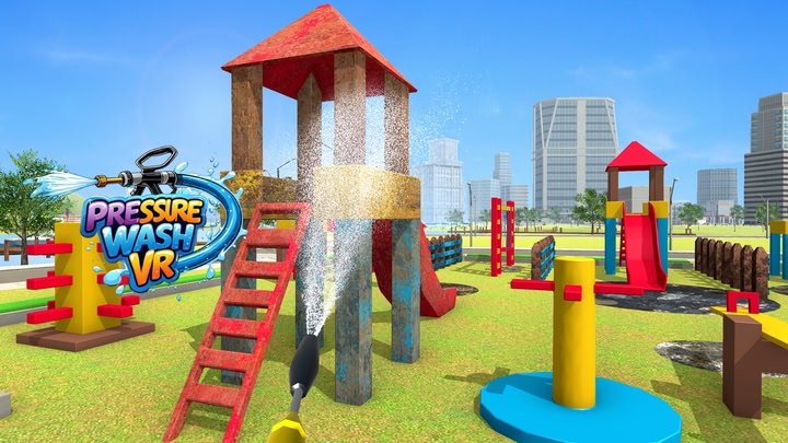 Pressure Wash VR: ASMR Power Washer Fun