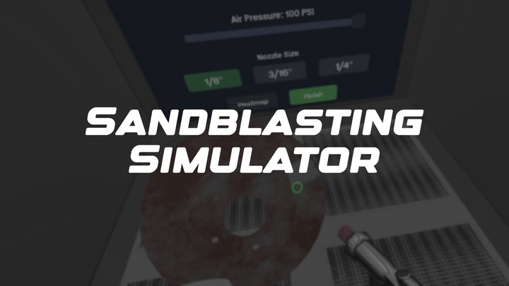 Sandblasting Simulator