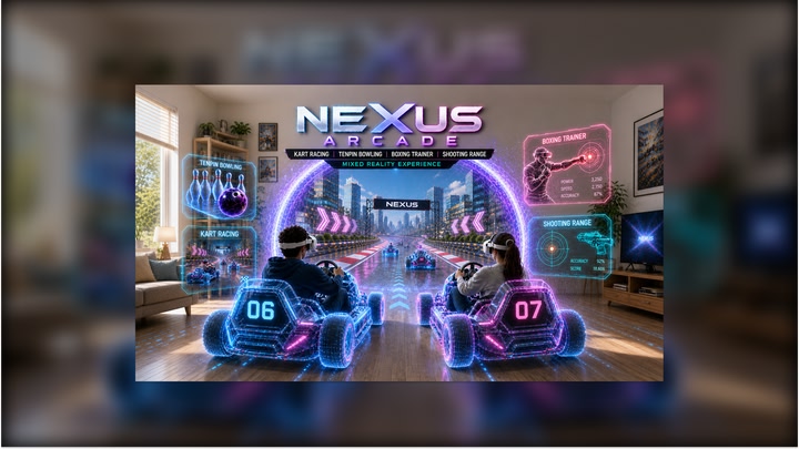 Nexus Arcade in Mixed Reality