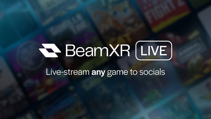 BeamXR Live - Stream to Socials