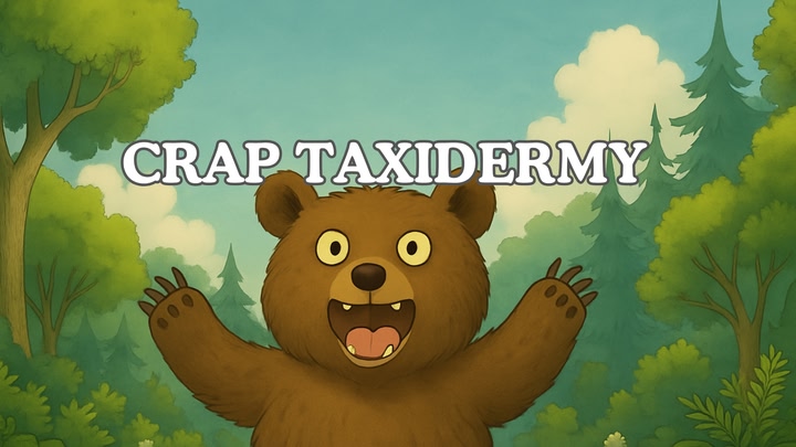 Crap Taxidermy