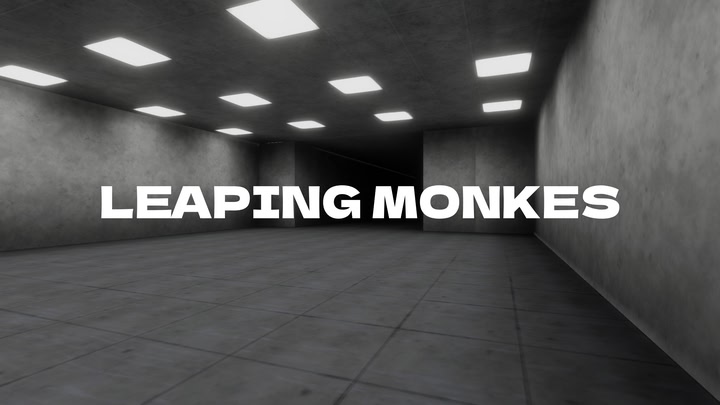 Leaping Monkes