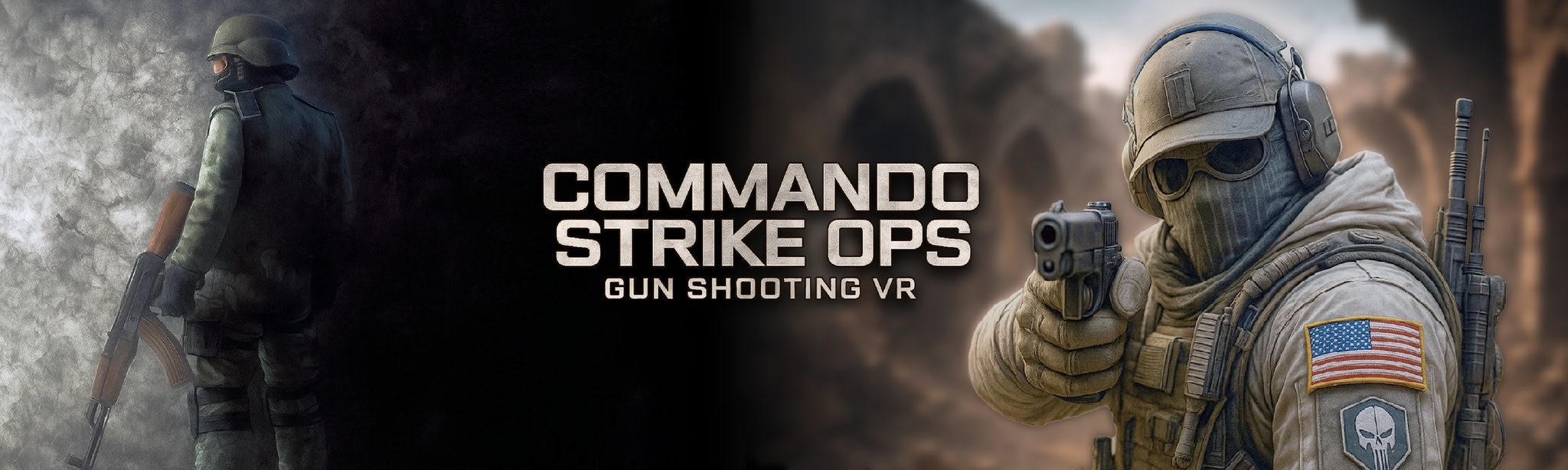 Commando Strike Ops : Gun Shooting VR