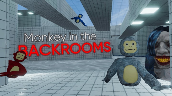 monkey in the backrooms