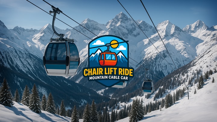 Chair Lift Ride: Mountain Cable Car