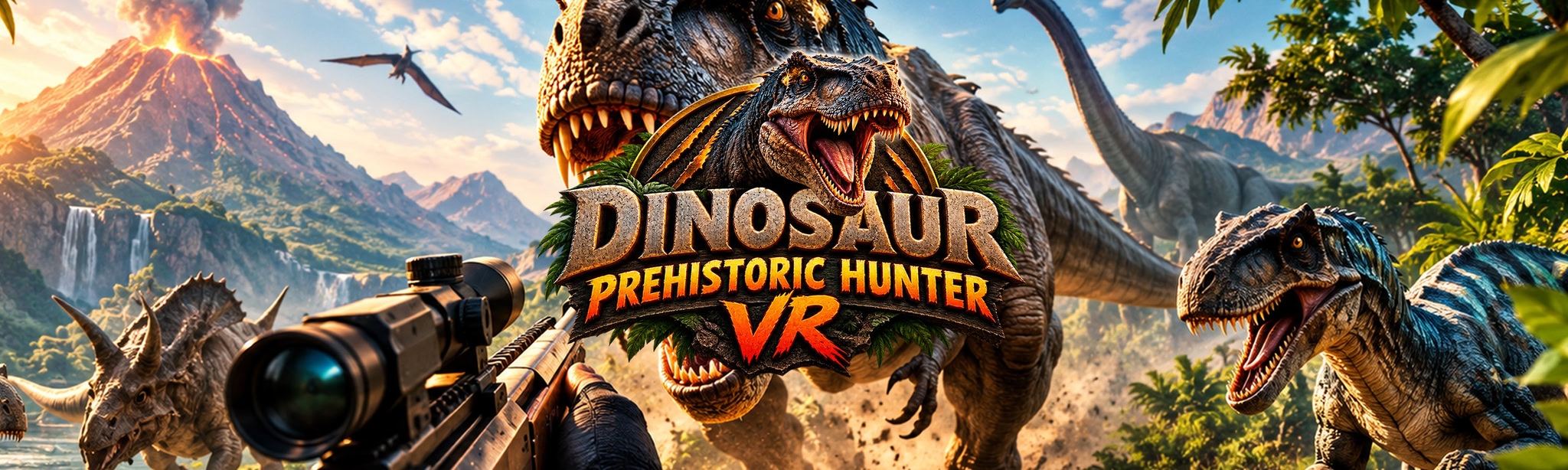 Dinosaur Prehistoric Hunter VR
