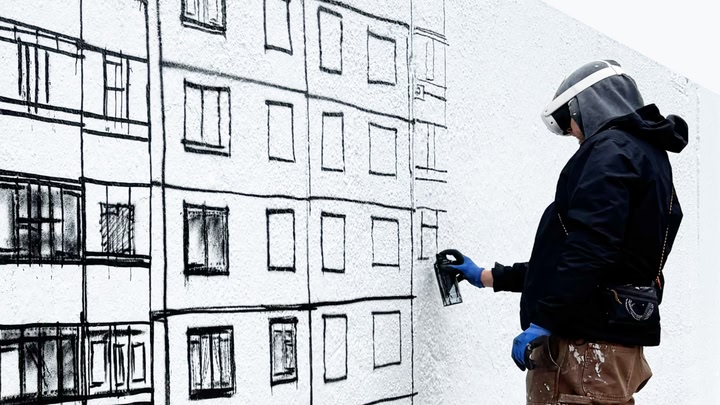 SketchAR: MuralArt Drawing Projector