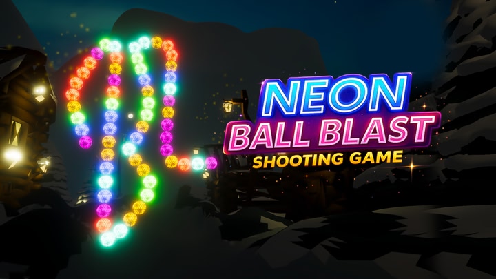 Neon Ball Blast: Shooting Game