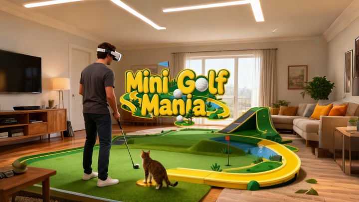 Mini Golf Mania: Mixed Reality Mini Golf