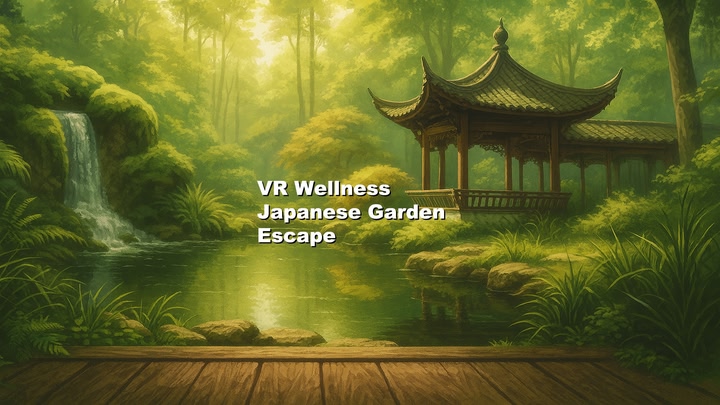 Calm VR: Japanese Garden Wellness Escape