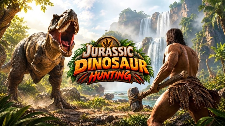 Jurassic Dinosaur Hunting: Fight Dinos