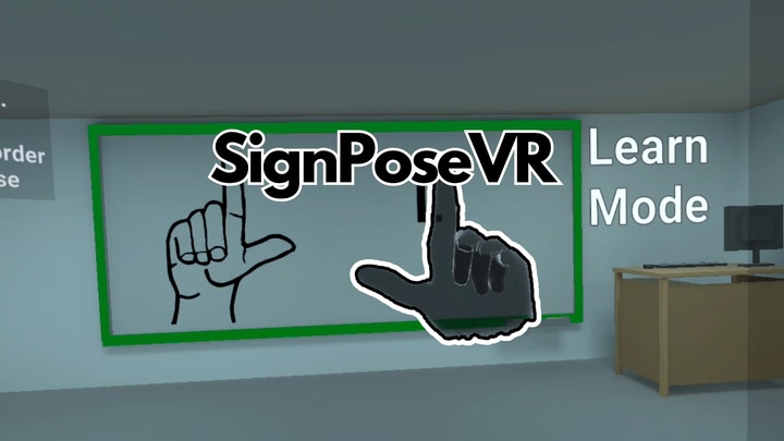 Sign Pose VR