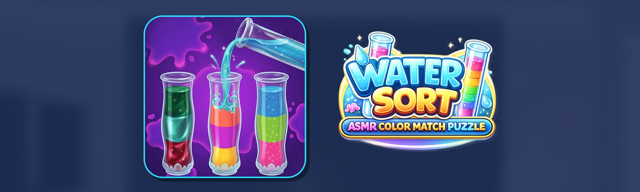 Water Sort: ASMR Color Match Puzzle