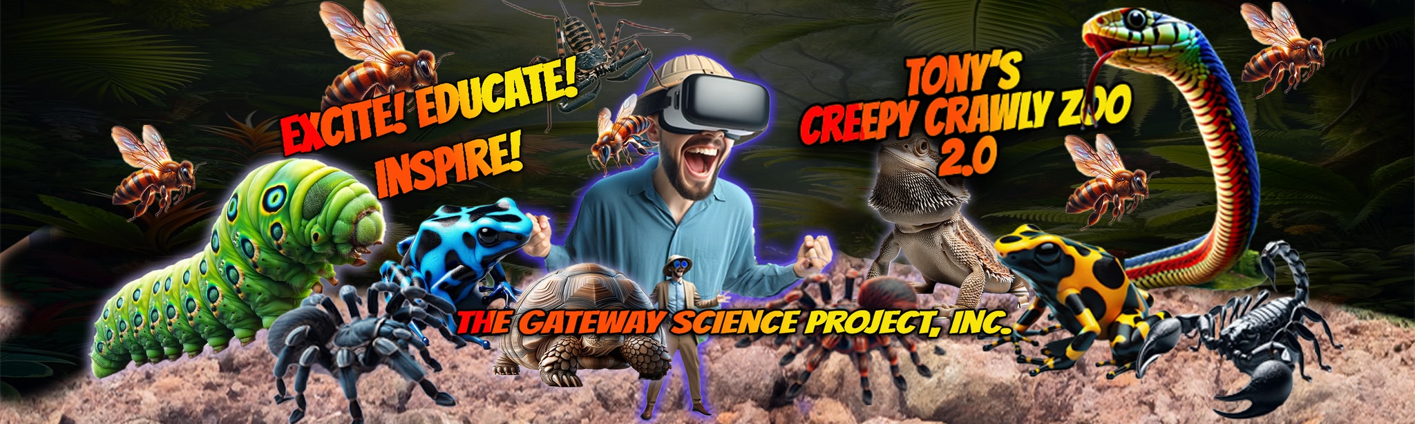 Tony’s Creepy Crawly Zoo 2.0