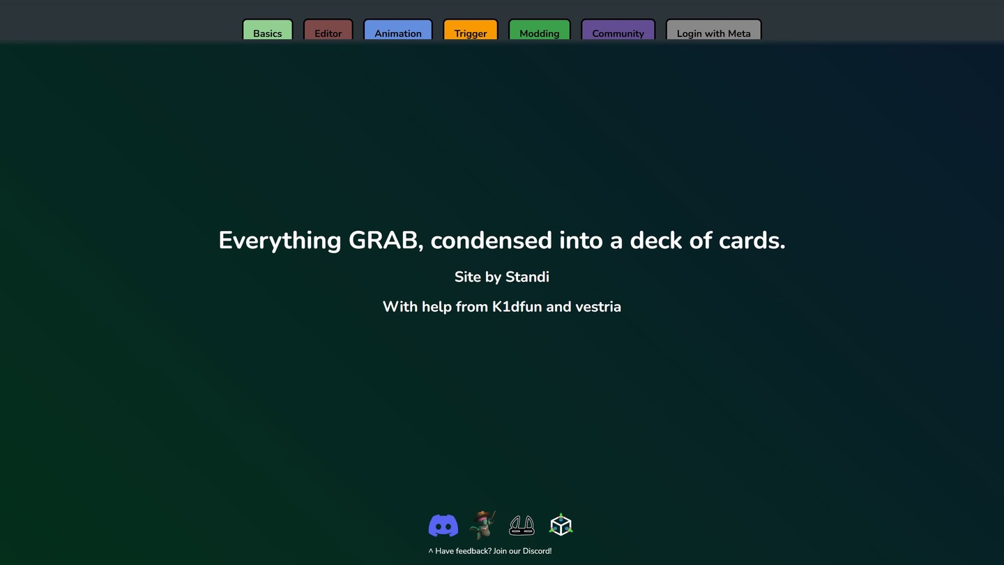 #2. GRAB Tutorials (Meta) 由: Standi
