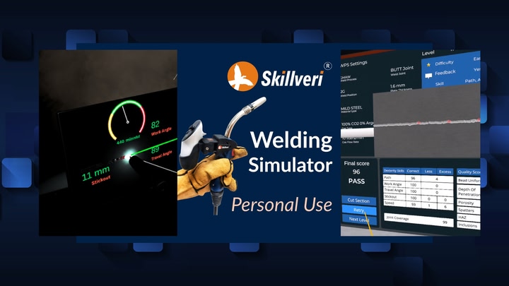 Skillveri Welding Simulator-Personal Use