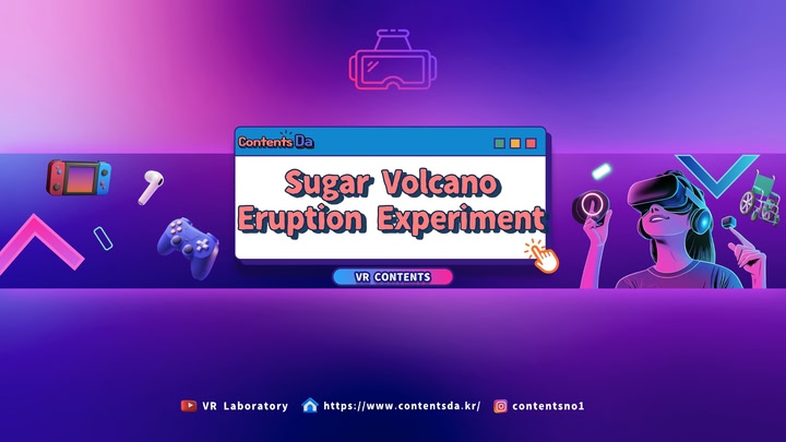Sugar Volcano Eruption Experiment