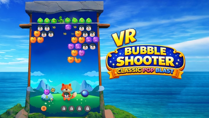 VR Bubble Shooter - Classic Pop Blast