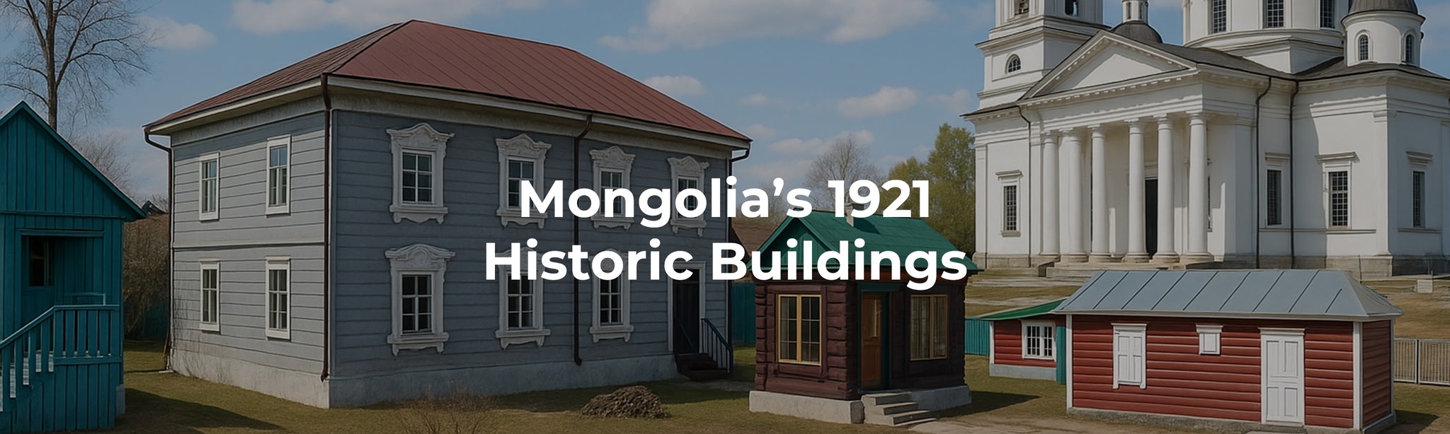 Mongolia’s 1921 Historic Buildings
