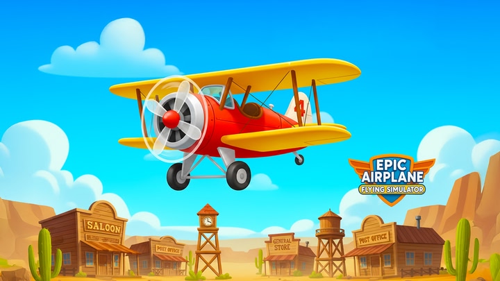 Epic Airplane Flying Simulator