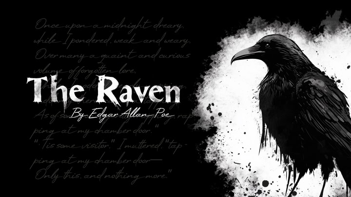 The Raven, by Edgar Allan Poe