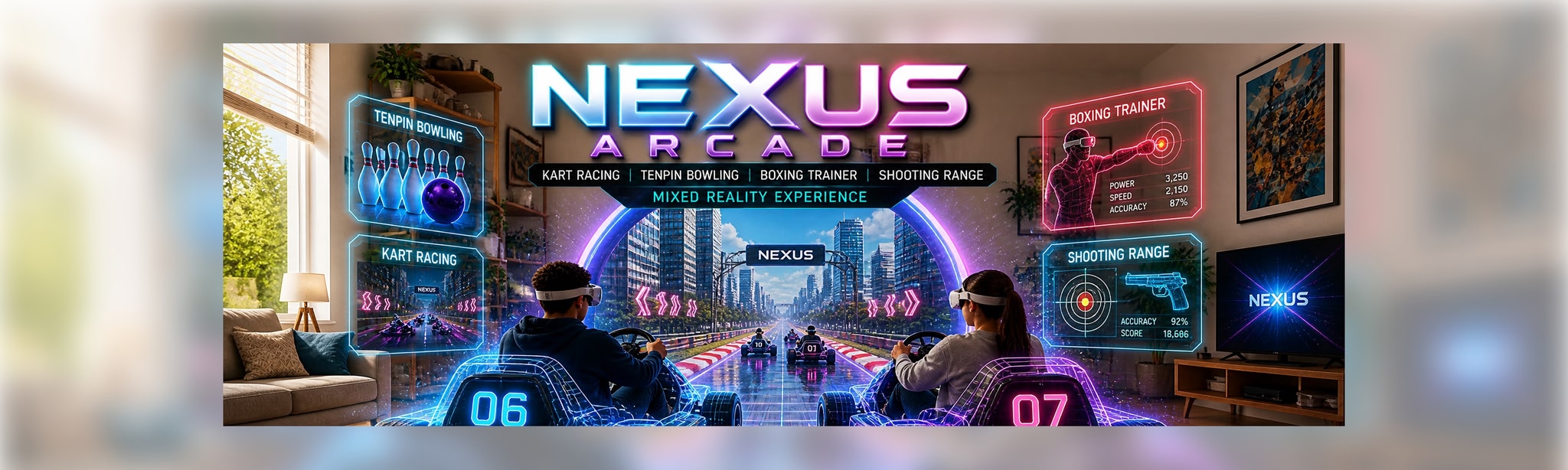 Nexus Arcade in Mixed Reality