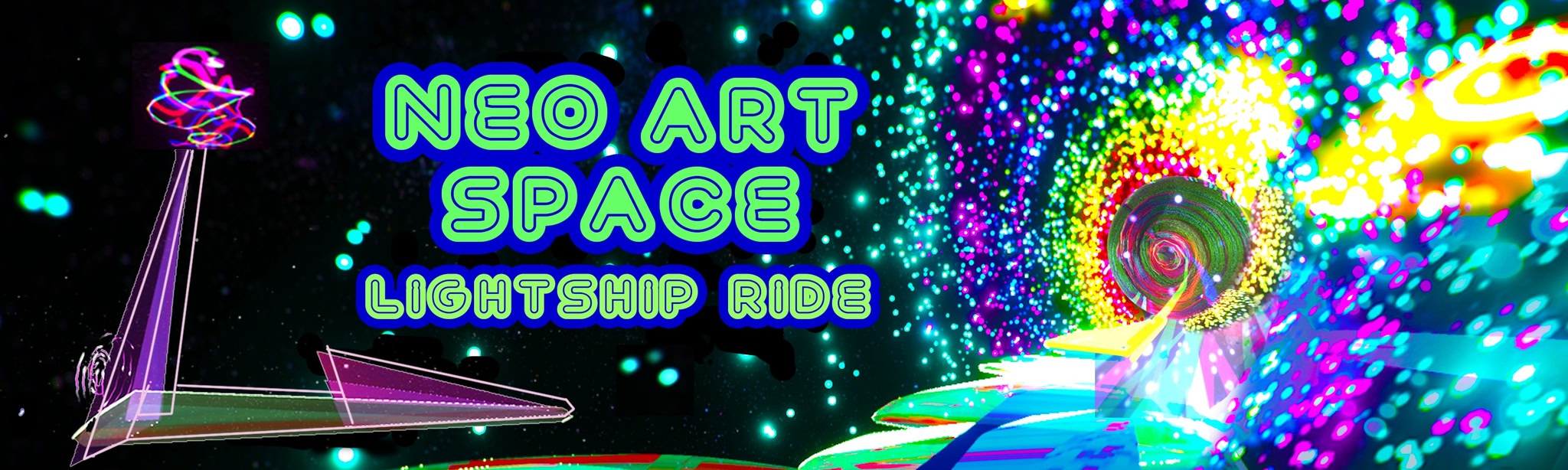 Neo Art Space Lightship Ride