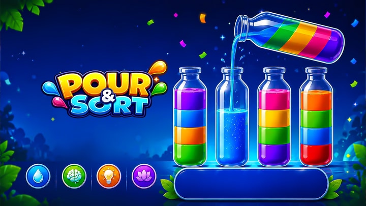 Pour & Sort