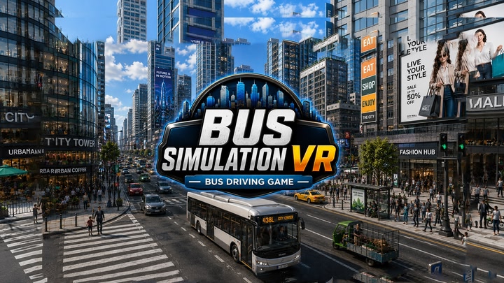 Bus Simulation VR – Bus Driving Game