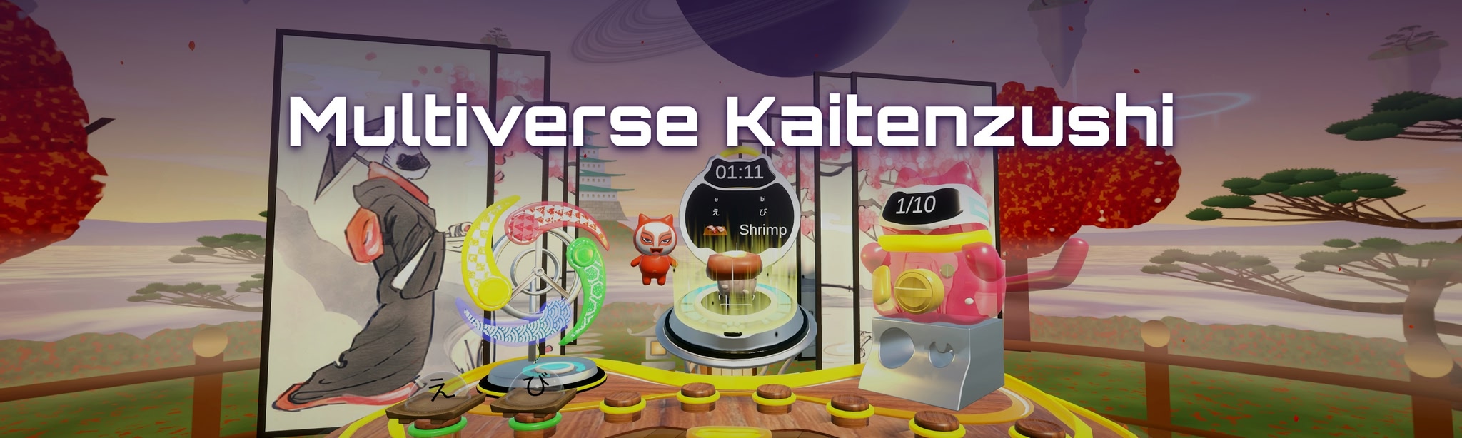 Multiverse Kaitenzushi: Learn Japanese with Sushi