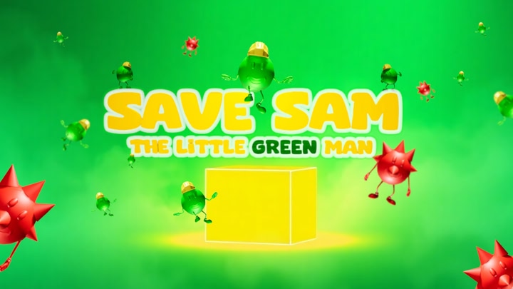 SAVE SAM THE LITTLE GREEN MAN