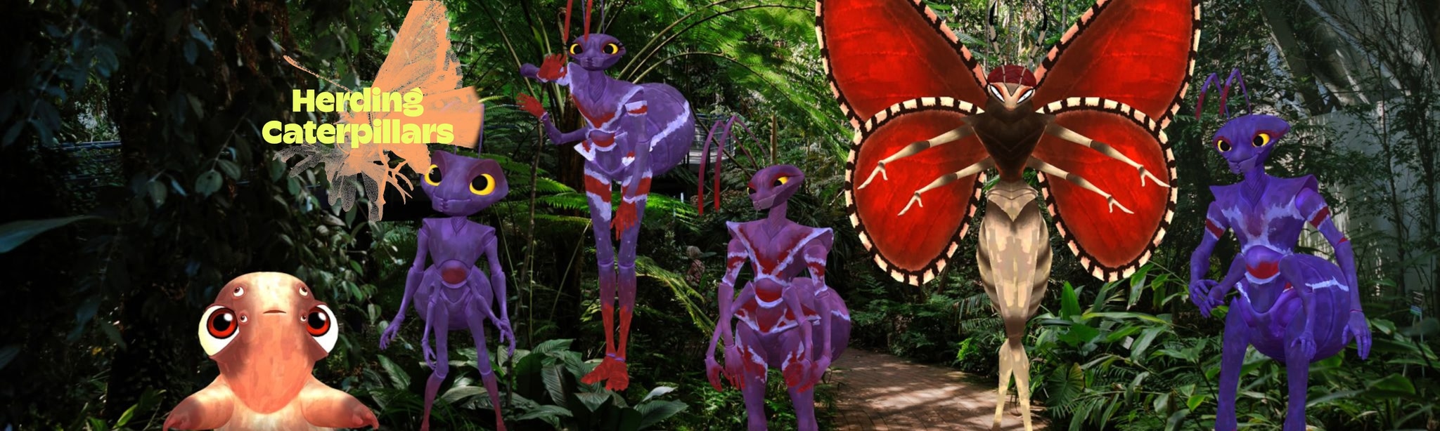 Herding Caterpillars VR Play