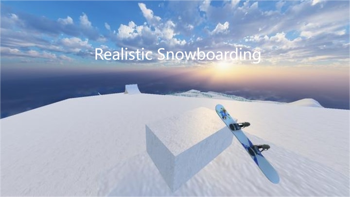 Realistic Snowboarding