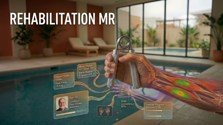 Rehabilitation Hand Exercise MR App
