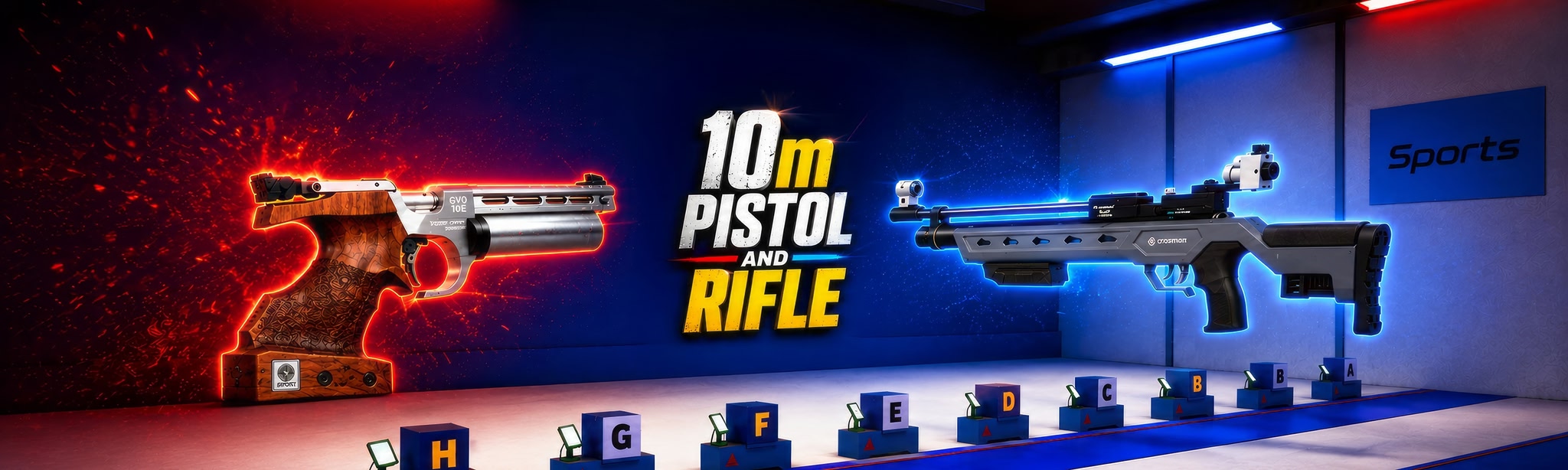 SportyXR: Air Pistol & Rifle 10m VR