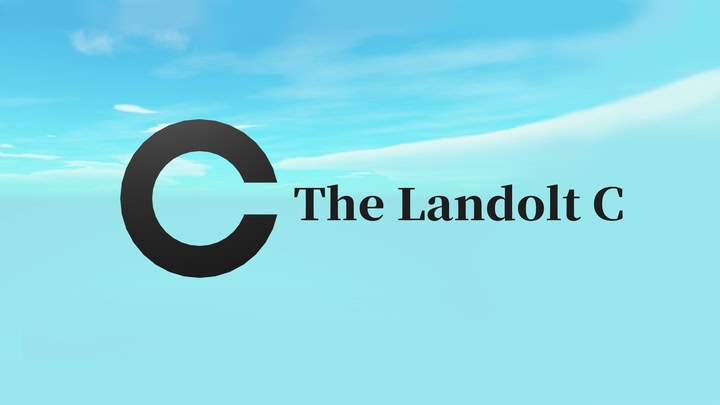 The Landolt C