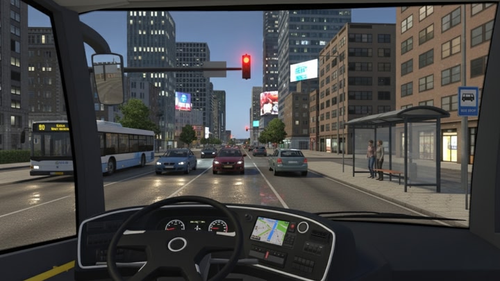 Bus Simulator VR - Bus Driving Game