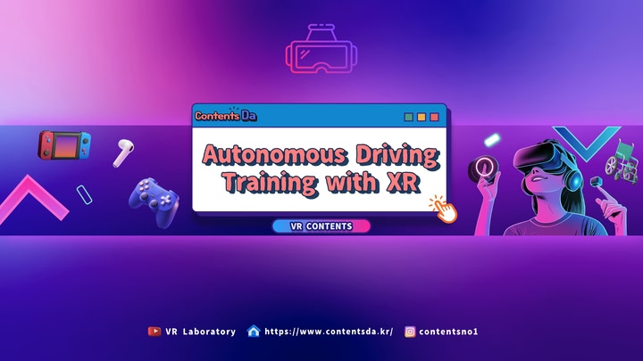 Autonomous Driving Training with XR